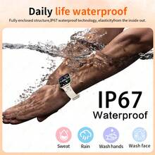 LIGE新款女士智能手表，多功能生活防水，超过100种运动模式，来电提醒，天气预报，生理期提醒，运动追踪，多色表带，女士运动手表，女士节日礼物