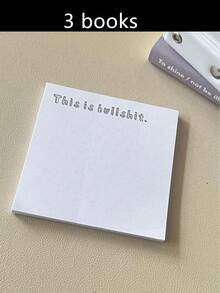 50 件趣味便签笔记本，适用于备忘、记笔记、学习和日常生活，便携，贴纸，墙贴，乙烯基贴花用于家居装饰，春季装饰品让您的家焕然一新，拉玛装饰贴纸礼物生日毕业返校房间装饰学校用品 - 彩色 - 查看 10