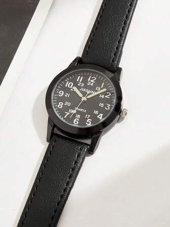 En populär och exklusiv klocka för vardagsbruk, fritid, arbete och fester med en svart digital urtavla från Mellanöstern för män, i kombination med ett högkvalitativt fjärilsspänne, en klockavtagare och en presentask.