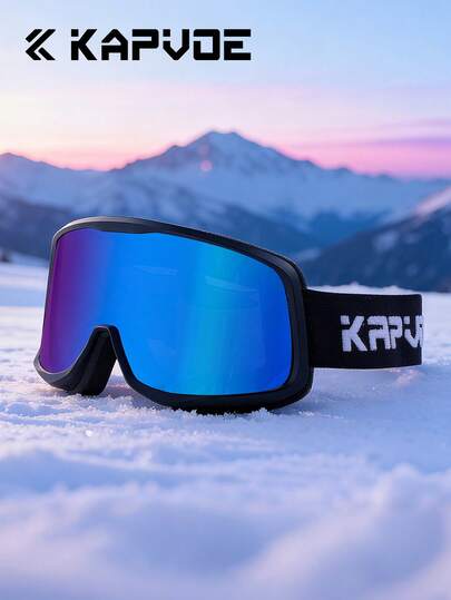 KAPVOE Gafas de esquí KAPVOE, gafas deportivas de esquí, gafas de nieve y snowboard, gafas para vehículos de nieve