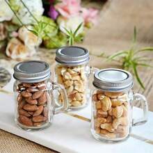 12-Piece Vintage Glass Compartmentalizing Bottle Set, Equipped With Personalized Labels And Hemp Rope, Including 12 Compartmentalized Glass Bottles, 12 Labels, And 100 Centimeters Of Hemp Rope. It Features Ergonomic Leak-Proof Bottle Caps And Handles, And Is A Portable Travel Coffee Cup. Suitable For Holding Coffee, Coffee Beans, Cocoa Powder, Syrup, Wine, Bars, Parties, Candles, Craft Gifts, Decorations, Party Supplies, Grandpa Gifts/Mugs/Barns/Coffee/Coffee Cups/Cups And Mugs. - Multicolor - View 6