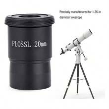 20 mm Lente del ocular del telescopio de astronoma, accesorio del telescopio de astronoma Lente del telescopio de filtro de 1, 25 ocular para observar planetas/cmulos estelares/satlites/nebulos - inicial - Ver 5