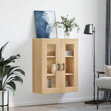 vidaXL Wandschrank Sonoma-Eiche 69,5x34x90 Cm - Yellow - View 3
