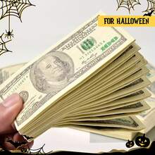 1pc $100 Bill Napkin - High Quality $100 Bill Napkin Suitable For Weddings, Birthdays And Parties - Bold $100 Bill Design, High Quality Paper, Suitable For Halloween, Christmas And Parties[Random Color Variation Inside] - Multicolor - View 2