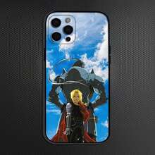 Fullmetals Anime A-Alchemists Brother  Phone Case Covercompatible with  16,15,14,13,12,11 Plus,Pro Max,XS,X,XR,SE Soft Silicone Black Cover,Covercompatible with  17 Hülle, 17 pro Hülle, 17 promax Hülle - Z6 - Übersicht 7