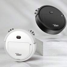 Smart Rechargeable Automatic Cleaning Robot 1600Pa Household Sweeper - 白色 - 查看 3