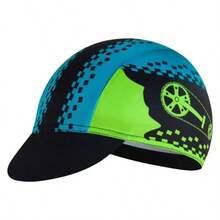Gorra de ciclismo para hombre y mujer, gorro de ciclismo bajo el casco, polister transpirable absorbente - Talla Única + Rid-2 - Ver 3