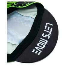 Gorra de ciclismo para hombre y mujer, gorro de ciclismo bajo el casco, polister transpirable absorbente - Talla Única + Rid-2 - Ver 5