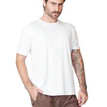 Huxter White Peruvian Cotton T-Shirt - 白色 - 查看 2