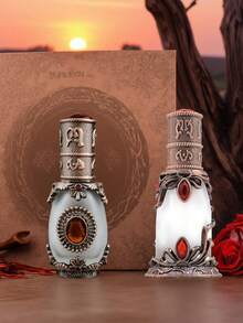 1 Piece 15ml Agarwood Dropper Fragrance Oil (2 Options Available) - Unisex, Ideal For Daily Wear & Date Nights - Perfect Gift Choice