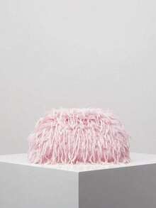 MICHELLE BAG Dopamine Style Clutch Bag, Y2k Plush Handheld Bag, Candy-Colored Women's Handbag, Cute & Attractive Girl's Wallet, Fashionable Clutch Bags For Woman - Màu Hồng baby - Xem 8