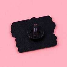 "I MIGHT BE LAID BACK BUT I CAN LEAN FORWARD REAL QUICK"Enamel Pin Brooch Pines Lapel Pins Badge On Backpack Clothing Accessories Jewelry Gifts - NR12274 - 查看 3