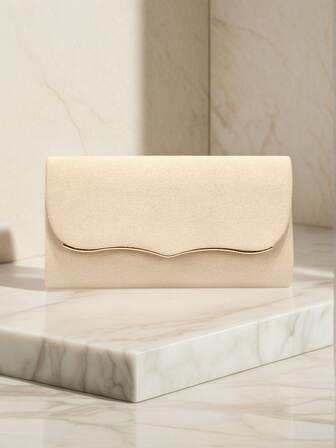 Bolso de mano de terciopelo con diseño de sobre, color rojo, bolso de fiesta pequeño para la noche con cadena para el hombro, cartera casual para damas