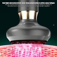 Dispositivo eléctrico de raspado meridiano, dispositivo de ventosas para desobstrucción meridiana, aparato inteligente de cupping, herramienta de masaje - Gris - Ver 6