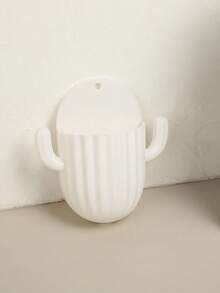 1 Stück kreative Zahnbürstenhalterung zum Aufhängen, süßer Cartoon Badezimmer Zahnbürsten- und Zahnpastahalter, ohne Bohren erforderlich