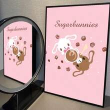 Sanrio 1 件无框 Sugarbunnies 动漫卡哇伊电影海报自粘艺术防水纸贴纸咖啡馆酒吧房间墙壁装饰 - 彩色 - 查看 32