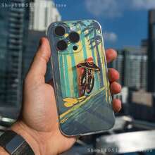 Mountain Bike Bicycle Phone Case Covercompatible with  17,16,15,14,13,12,11 Pro,Max,Plus,X,XS,XR,SE4,E Mini Transparent Soft Cover,Covercompatible with  17 Hülle, 17 pro Hülle, 17 promax Hülle