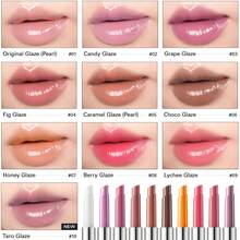 Bbia Over Glaze Stick - Lip Plumping Gloss Melting Balm Lipstick, Intensive Volume Up, High Shine & Glossy, Ultra Watery Moisturizing & Volumizing, Glowy Texture, Korean Lip Makeup-06 CHOCO GLAZE - 06 巧克力釉 - 查看 3