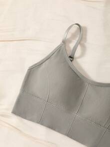 4pcs/Set Women's Backless Bras With Adjustable Straps, Wireless Seamless Bras - Multicolor - View 4
