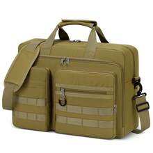 NEWHEY Professional Messenger Bag For Men 15.6 17.3 Inch, Laptop Bag, Waterproof Polyester, Computer Bag Business Waterproof Backpack