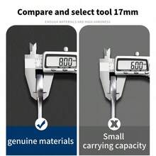 6-21mm 铬钒钢双六角扳手套装，哑光六角和开口式汽车维修工具