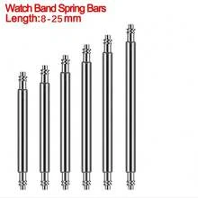 A Set Of 360 Roots 8mm-25mm Stainless Steel Spring Bars Watch Strap Spring Pins Bracelet Repair Tools Watch Band Link Pin Watchband Accessories