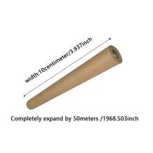 35g/Roll Brown Kraft Paper Roll, Gift Wrapping Paper, Bouquet Wrapping Paper, For Arts & Crafts Gift Boxes, Floral Packaging, Material, Shipping Paper, Gift Wrapping, DIY Handmade, Painting Easel, Artworks, Crafts, Postal Packaging