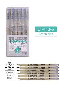 3 支/4 支/5 支绘画和艺术微型细线笔，绘图针笔适用于日记、线条画、漫画线、素描和水彩画艺术用品