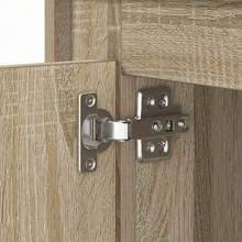 vidaXL Nachttisch aus Sonoma-Eiche, 44 x 34,5 x 45 cm, Holzwerkstoff