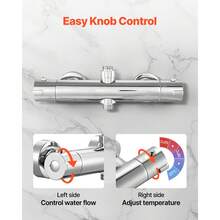 Flush Valves - Spezialventil, dos Löcher, Chromsilber - Ver 5