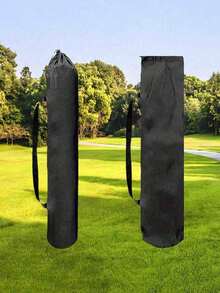 1PC Folding Chair Storage Bag, Large Capacity Portable Folding Chair Storage Bag,Garden Chair Storage Bag,Extra Large Oxford Cloth Storage Bag With Drawstring, Multipurpose Straight Shape Organizer For Tripod, Folding Chair, Cool Seat