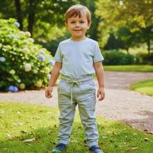 Baby Jogger Jeans With Elastane Size 1 To 12 Months Available - 米色 - 查看 4