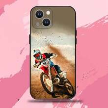 Motorcycle Y-YAMAHAS-BIKE Phone Case Cover Compatible With  16,15,14,13,12,11 Plus, Pro Max, XS, X, XR, SE, Mini, 8, 7, Soft Silicone Black Cover, Compatible With  17 Case,  17 Pro Case,  17 Pro Max Case - Z6 - Ver 6