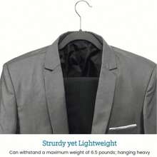 Premium Velvet Hangers,Non-Slip Thin Flocked Felt Hangers, Sturdy Clothes Hangers, Heavy Duty Coat & Suit Hangers, Durable Suit Hangers For Closet Use, Ideal Closet Supplies 1pc - Multicolor - View 4