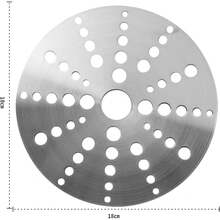 IH 専用 ステンレス均熱プレートセット 18cm×23cm 高精度熱拡散シート ガラスポット・キャセロール対応 電磁調理器用省エネ熱誘導ツール (18cm) - 18cm - チェックする 8