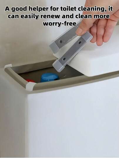 4pcs Magnetic Toilet Cleaner, Easy To Clean, Toilet Magnetic Descaler, Cleaning Rod For Removing Stains, Suitable For Home, Hotel, School, Mall And Other Places With Toilets, Helpful For Cleaning