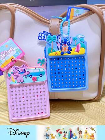 粉色和蓝色史迪奇图案的减压礼物，适合派对和聚会，也是节日送给自己、家人和朋友的小礼物，可作装饰品。