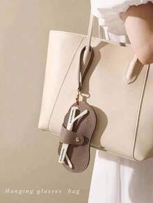 1pc Shockproof Eyeglasses Pouch, Portable Sunglasses/Prescription Glasses Storage Bag, Hanging Anti-Lost Protective Case,Suitable For Spring,Summer,Autumn,Winter,Return To School,Back-To-School, Christmas, Halloween, Thanksgiving, Children's Day,