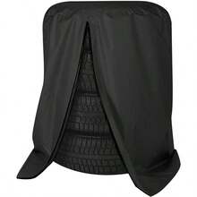 Housse de pneu universelle, housse de protection de pneu, sac de pneu de voiture, protecteur de pneu, housse de pneu de protection contre la poussière et le soleil - Noir - Voir 1