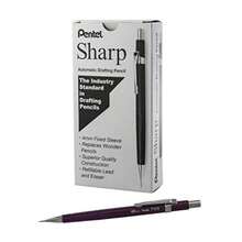 Sharp Mechanical Pencil 0.5mm Metallic Purple Barrel Box Of 12 (P205MV)