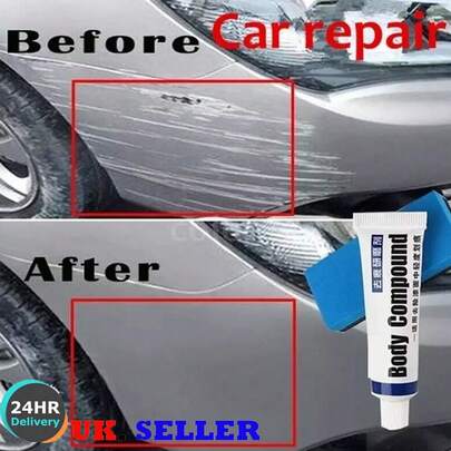 GEARZAAR Car Scratch Repair Remover Kits Paint Body Compound Paste Touch Up Clear Remover