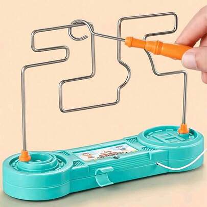 1pc Electric Maze Toy, Attention Training Tabletop Game, Reaction Coordination Intellectual Interactive Game