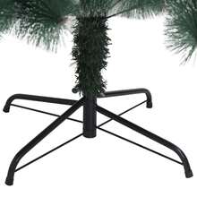 Artificial Christmas Tree With Stand Green 240 Cm PET - 綠色 - 查看 6