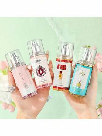 1瓶88毫升女士香水喷雾，可作身体喷雾、持久留香空气清新剂使用，香味与大品牌相同，便携易用，适用于卧室、约会、衣柜、浴室、旅行和居家等场所。这款高品质产品是情人节、母亲节、婚礼和毕业季的完美之选，也是馈赠亲友的理想礼物。