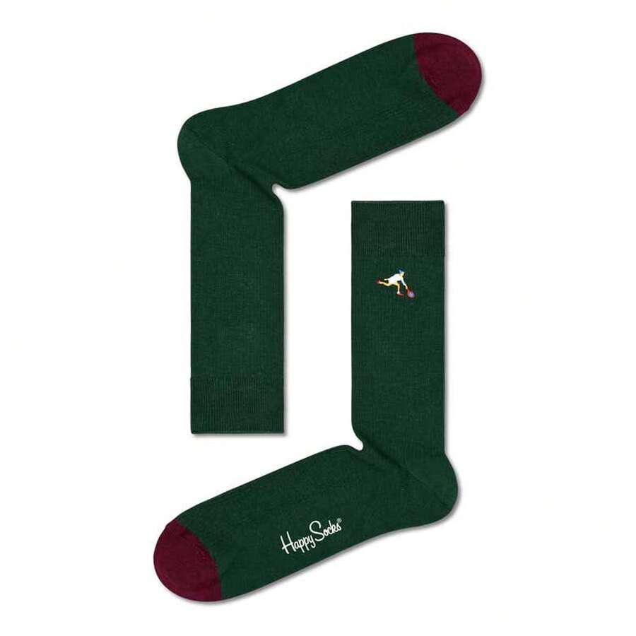 Happy Socks Men Ankle Socks - 綠色 - 查看 1