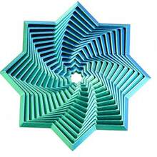 3D Printed Fidget Toy, Fractal Hexagon Spiral Design, Sensory Stress Relief Toy, Colorful , Great Gift For Holidays, Christmas, Birthdays (Light Purple) - Multicolor - View 15