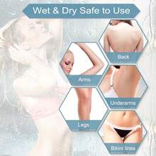 Electric Lady Shaver Womens Razor Bikini Trimmer For Women Legs - Màu xanh lam - Xem 4