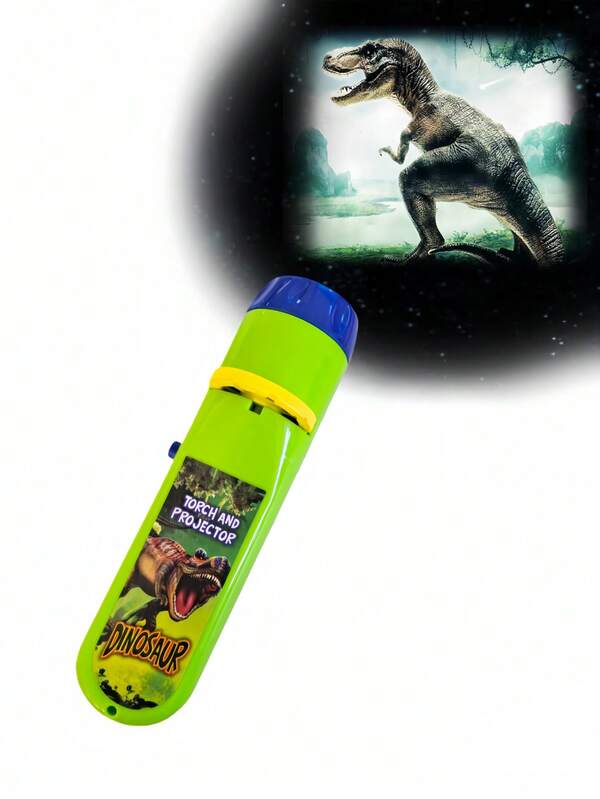 مشغل قصص ضوئي بشكل ديناصور، لعبة تعليمية للنوم مع صور كرتونية للأطفال، يحتاج إلى بطاريتين AA، هدية عيد الميلاد، مصباح ديناصور للأطفال، لعبة تعليمية للأطفال