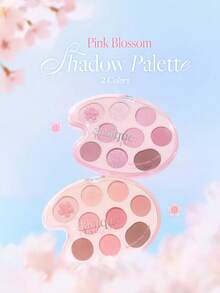 Dasique 9-Color Eyeshadow Palette, Long-Lasting Pigmentation, Easy To Apply, Smooth Blendability, Vegan Formula, Cruelty-Free, Perfect For Festive Rose Girl Charm, Christmas Gift For Women, Fashionable Makeup Brand, Back To School Makeup, Halloween Makeup - #30 Cherry Blossom - 查看 9