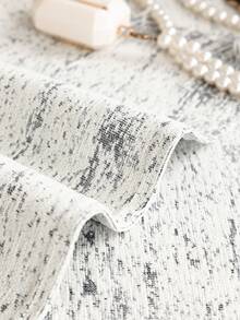 1 件装雪尼尔沙发毯/沙发套 - 北欧复古设计，可机洗，宠物友好，四季皆宜 | 超大豪华沙发毯，理想的乔迁礼物 - 灰色 - 查看 2